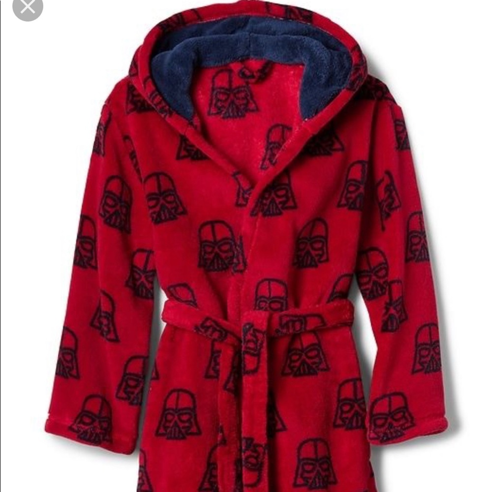 EUC Boys Star Wars GAP Robe size 6